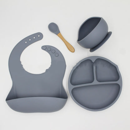 Baby Bowl Bib Plate Set