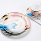 Watercolor Dessert  Plates