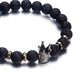 Fashion Lava Natural Stone Beads Bracelet