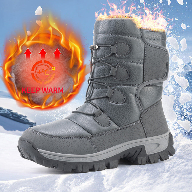 Unisex Fleece-lined Warm Snow Boots