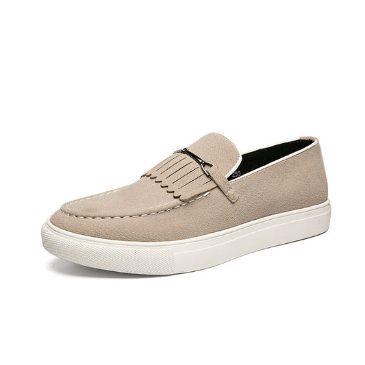 Men's Business Leisure Fashion Down Show British Board Shoes