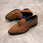 Slip-on Men's British Matte Leather Vintage Shoes