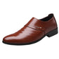 Men leather shoes