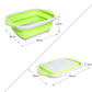 Folding Vegetable Board Household  Multifunctional Anvil Board Washing Basket