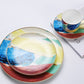 Watercolor Dessert  Plates