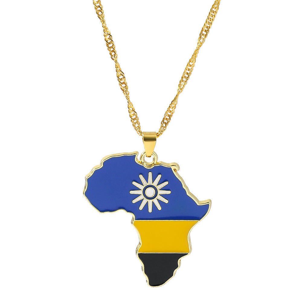 African Pendant Necklace