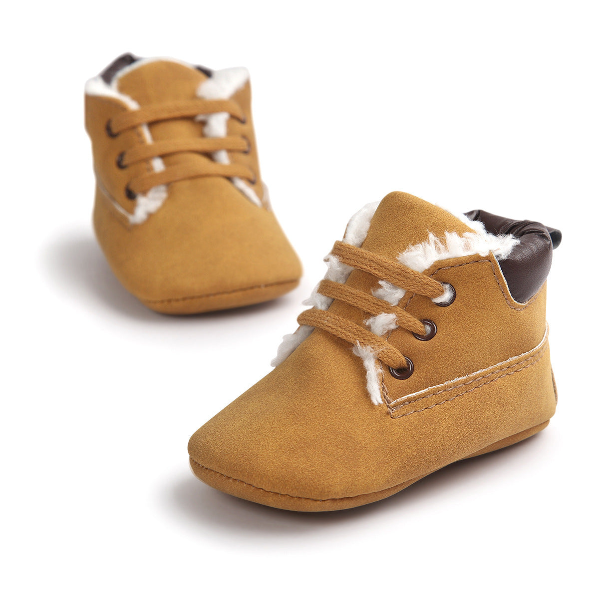 Suede Leather Sneaker Toddler Baby