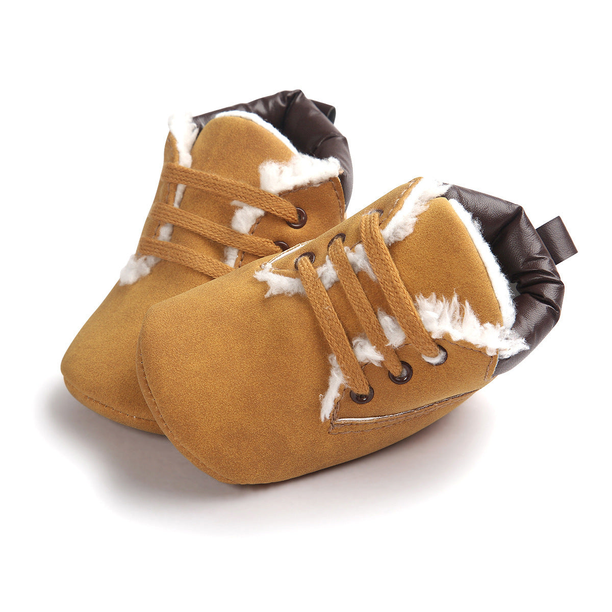 Suede Leather Sneaker Toddler Baby