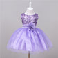 Baby Sequin Flower Girl Wedding Princess Dress