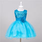 Baby Sequin Flower Girl Wedding Princess Dress