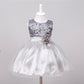 Baby Sequin Flower Girl Wedding Princess Dress