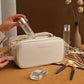 Three-layer Double Zipper U-shaped Design Cosmetic Bag