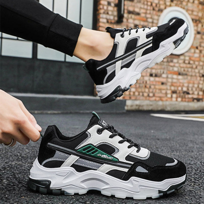 Lightweight Lace-up Sneakers Men