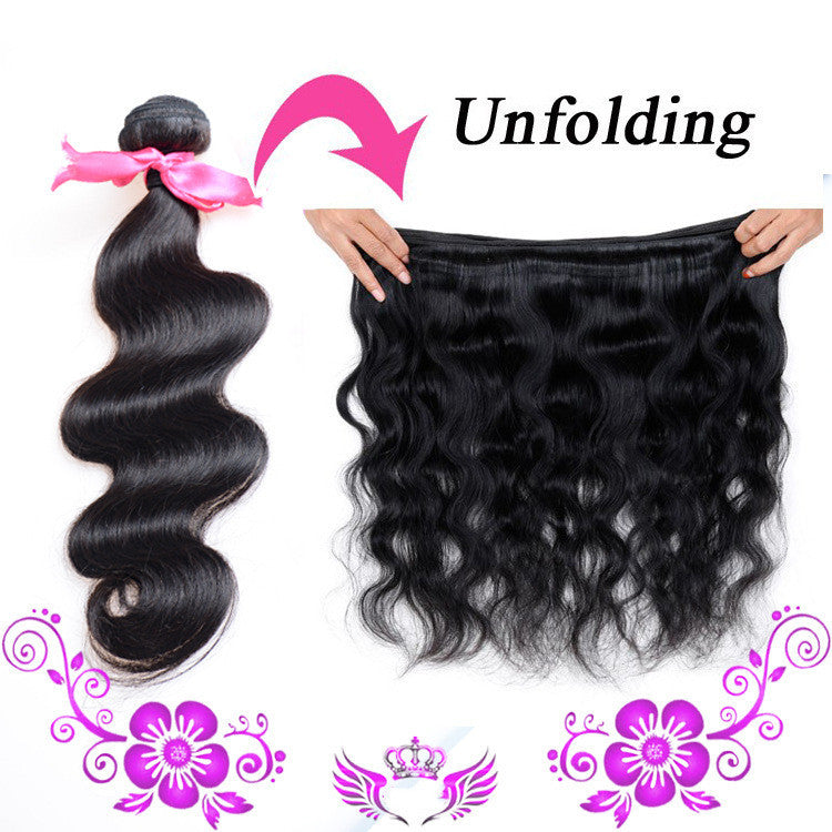 Peruvian virgin body wave human hair