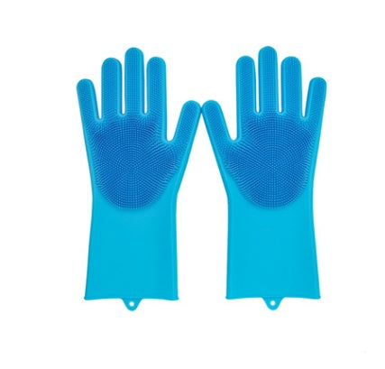 Heat-resistant Cleaning Brush Scrubbing Gloves