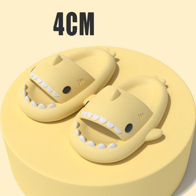 Adult's Funny Shark Cartoon Slippers