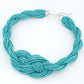 Concise Shaped Braided Rice Beads Temperament Clavicle Chain