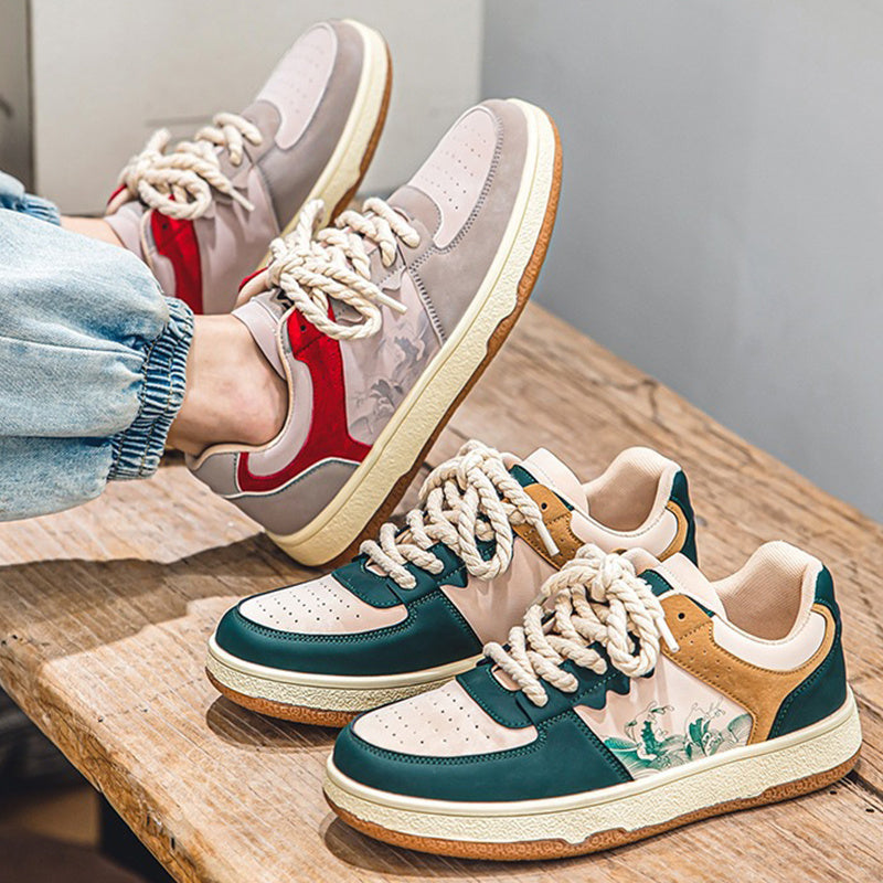 Lace-up Casual Shoes Men