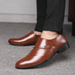 Men leather shoes