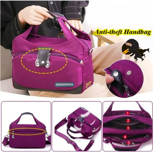 Women Fashion Anti-theft Handbags Shoulder Bag