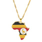 African Pendant Necklace