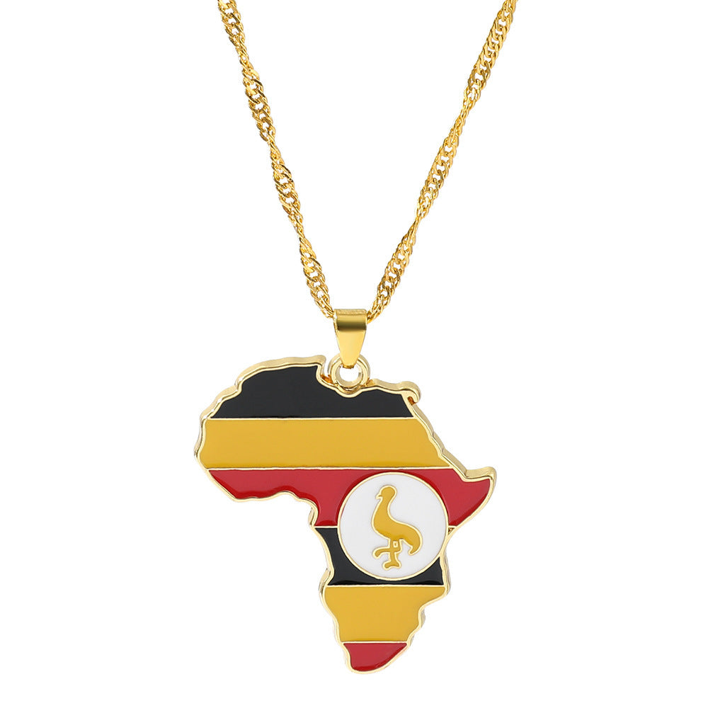 African Pendant Necklace