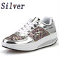 Sequin women's sneakers