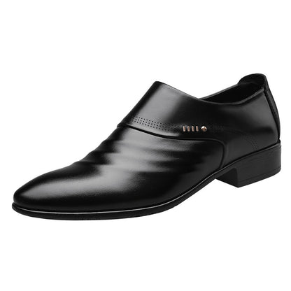 Men leather shoes