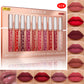 Pack Of 10 Matte Nonstick Cup Waterproof Lip Gloss