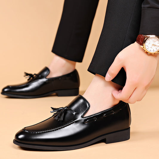 Men's Suit Low Heel Leather Shoes