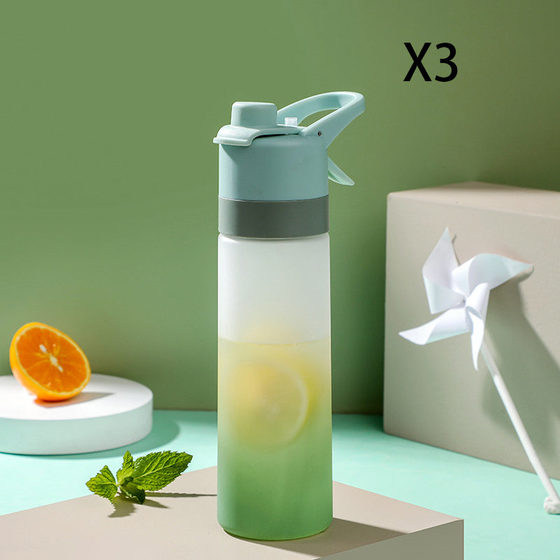 Unisex Spray Water Bottle