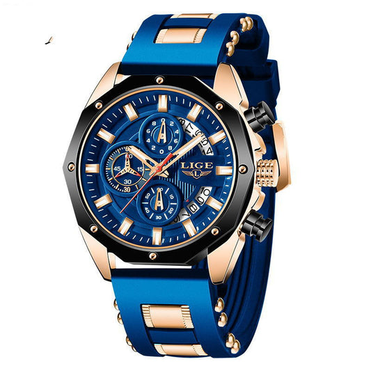 Luxury Silicone Sport Watch Men