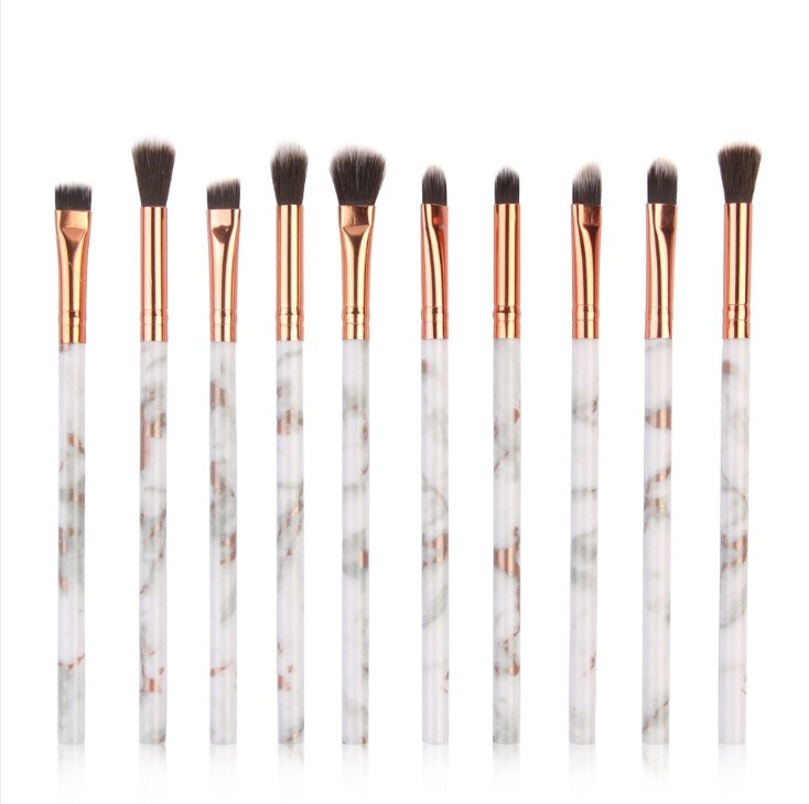 Marble makeup brush sets