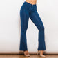 Sexy Skinny Flare Pants Wide Leg Denim