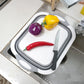 Folding Vegetable Board Household  Multifunctional Anvil Board Washing Basket