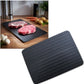 Fast Defrosting Tray Thaw  Kitchen Quick Aluminum Thaw Plate