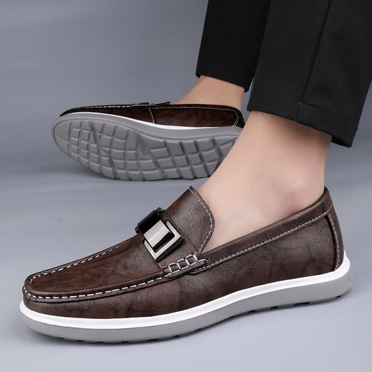 Low-top Slip-on Slip-on Flat Casual Shoes