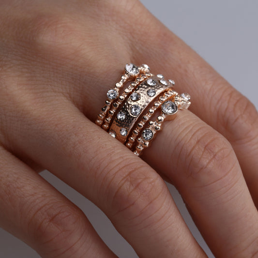 European And American Jewelry Set Of Rings