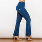 Sexy Skinny Flare Pants Wide Leg Denim