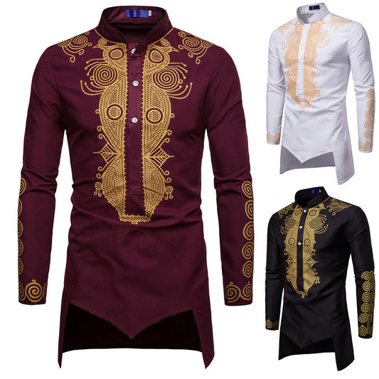 Men Fashion African  Robe Africaine