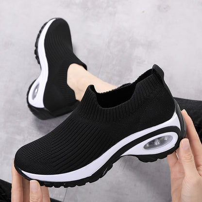 Air Cushion Mesh Breathable Running Sports Shoes Women