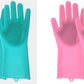 Heat-resistant Cleaning Brush Scrubbing Gloves