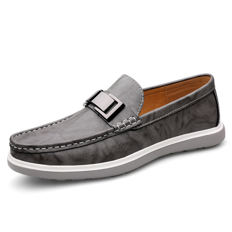 Low-top Slip-on Slip-on Flat Casual Shoes