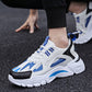 White Sneakers Men Non Slip Walking Running Shoes Sports