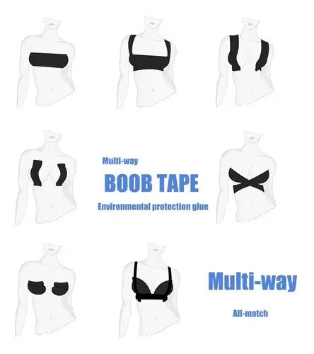 Adhesive Tape For Breast Suspension And Multifunctional