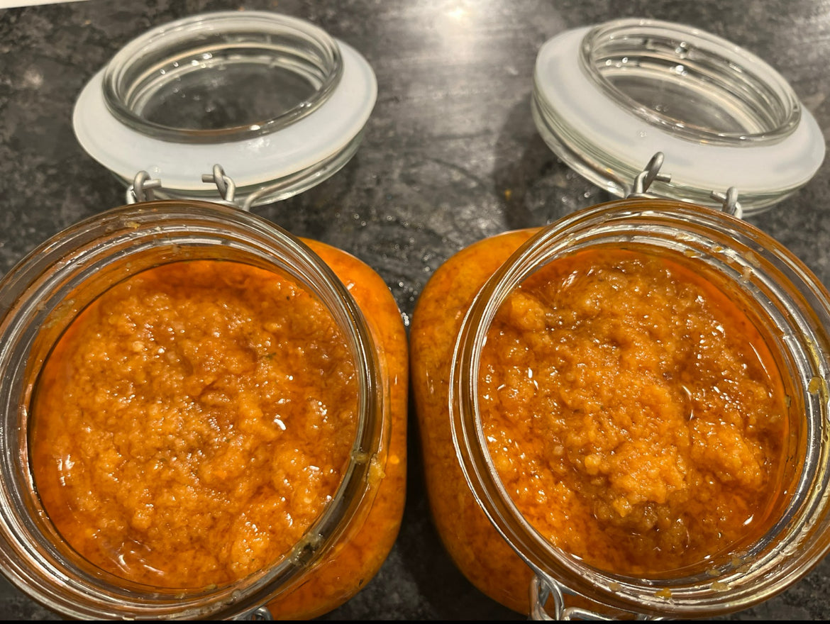 African Daddy Spicy Hot Sauce(Cameroon Pepper)