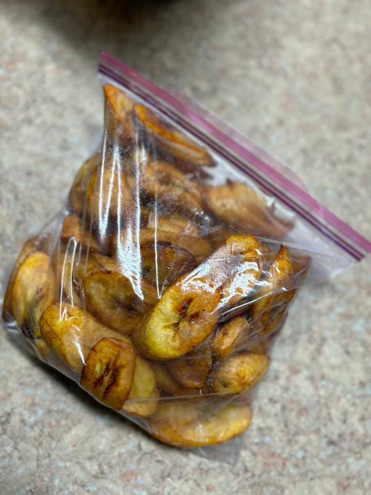 Zip Bag oF Fried Plantain/Dodo