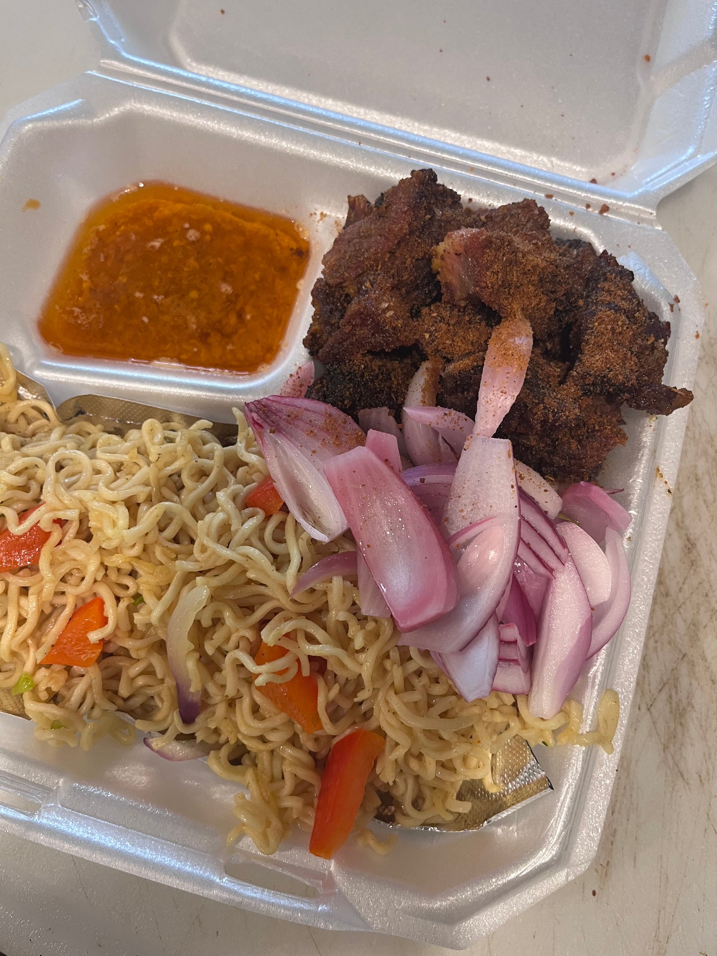 Noodles With Suya