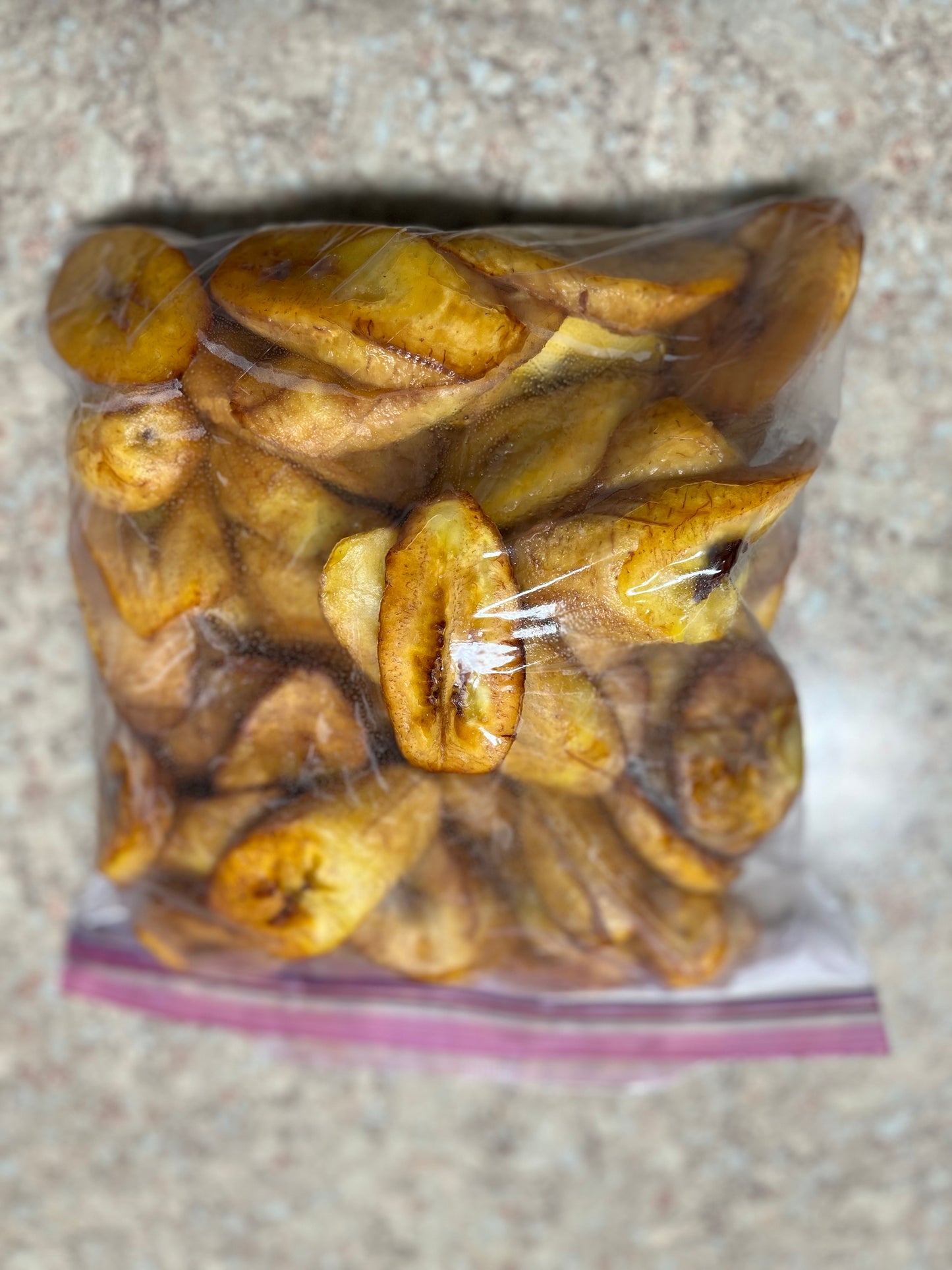 Zip Bag oF Fried Plantain/Dodo