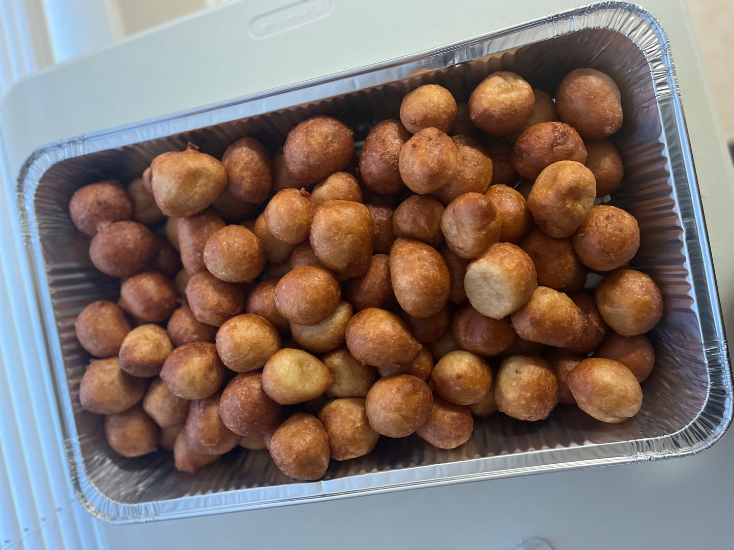 Large Tray Size Of Puff Puff